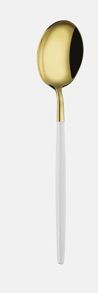 Batta Washabi Serisi Beyaz Gold 12 Kişilik 60 Parça Çatal Bıçak Kaşık Takımı